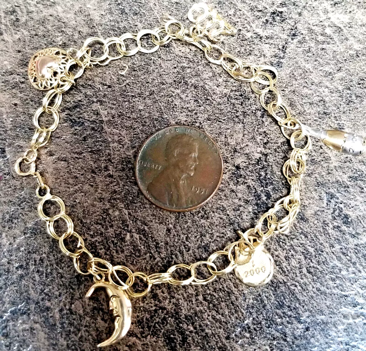 Ma 14k gold best sale bracelet