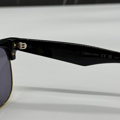 NEW BV1003S 001 BOTTEGA VENETA BLACK GREY CAT EYE UNISEX  display picture 3