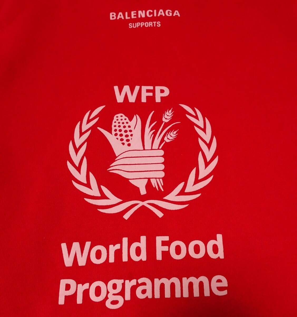 Balenciaga Hoodie WFP Red S World Food Program | eBay Balenciaga Hoodie WFP Red S World Food Program | eBay