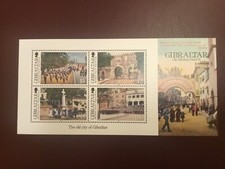 ICOLLECTZONE  Gibraltar  1346 Old Views of Gibraltar Sheet VF NH 
