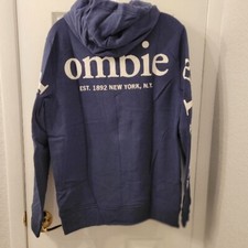 ABERCROMBIE FITCH NAVY BLUE SOFT A F FLEECE HOODIE MEN'S SIZE SMALL NWT