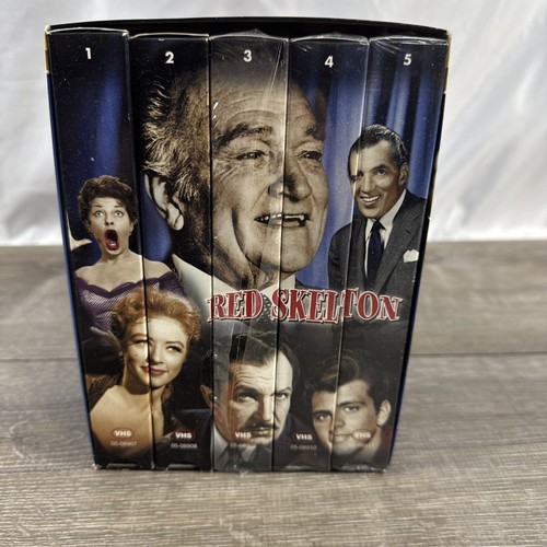 Boxed Set of 5 VHS Tapes The Red Skelton Collection