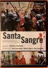 Santa Sangre 1989 DVD Region 2 Drama 4:3 Jodorowsky Guerra Stockwell Tixou
