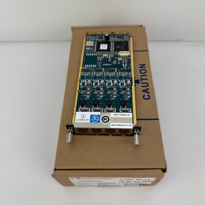 AudioCodes M1K OMX-1-4FXO-LS Voice Module Mediant VoIP FXS Card
