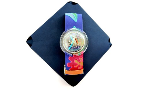 NEW Swatch POP Watch VERUSCHKA PWZ103PACK Limited Edition Boxed Set 1992 (n1) - Picture 2 of 16