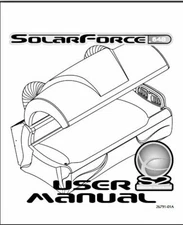 Sunforce 648 User Manual Tanning Bed Operation Manual