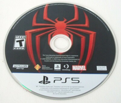 Spider-Man: Miles Morales Sony PlayStation 5 PS5 Game Disc
