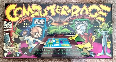 Computer-Rage Board Game - Brand New - 2 to 4 Players - Ages 10 to Adult