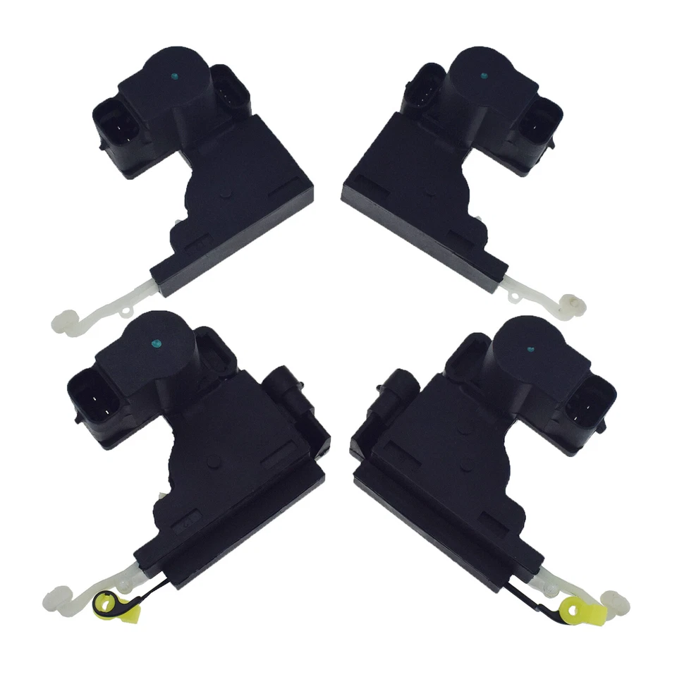 4x Actuador de cerradura de puerta delantera trasera izquierda derecha para Chevy Aveo Optra Pontiac G3 Wave Foto 4 de 4