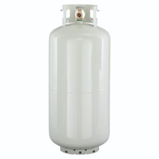 New 40 lb. Steel Propane LP Cylinder Tank with Type 1 OPD Valve DOT Approved