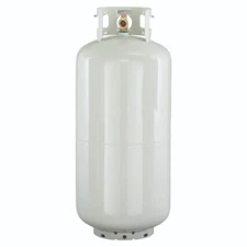 New 40 lb. Steel Propane LP Cylinder Tank with Type 1 OPD Valve DOT Approved