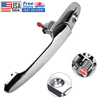 Chrome Front Driver Side Exterior Door Handle For 2006-2011 Buick Lucerne (GM1310164)