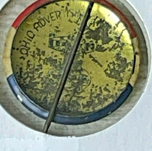 Vintage SAWYER Pinback 1938 Political Campaign Pin Button Ohio Werbung  - Bild 2 von 2