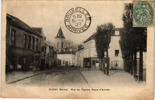 Carte Postale Ancienne – Cozes 17 – Rue De L’Église – Début 1900 – Très Bon état