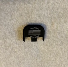THE RIGHT TO BEAR ARMS GLOCK Gen 1-5 Billet Backplate Slide Plate 17 19 26 27 21