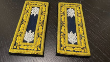 Civil War Lt. Colonel, U.S. Staff Officer Shoulder Rank Insignia, Black - NEW