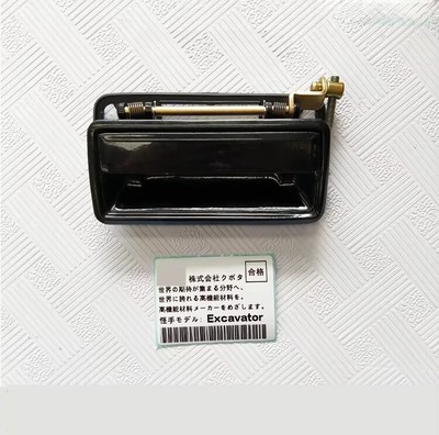 For KUBOTA 155/161/185 cab door lock assembly outside handle outside handle iron