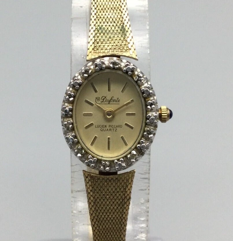 Dufonte lucien piccard quartz women's deals watch
