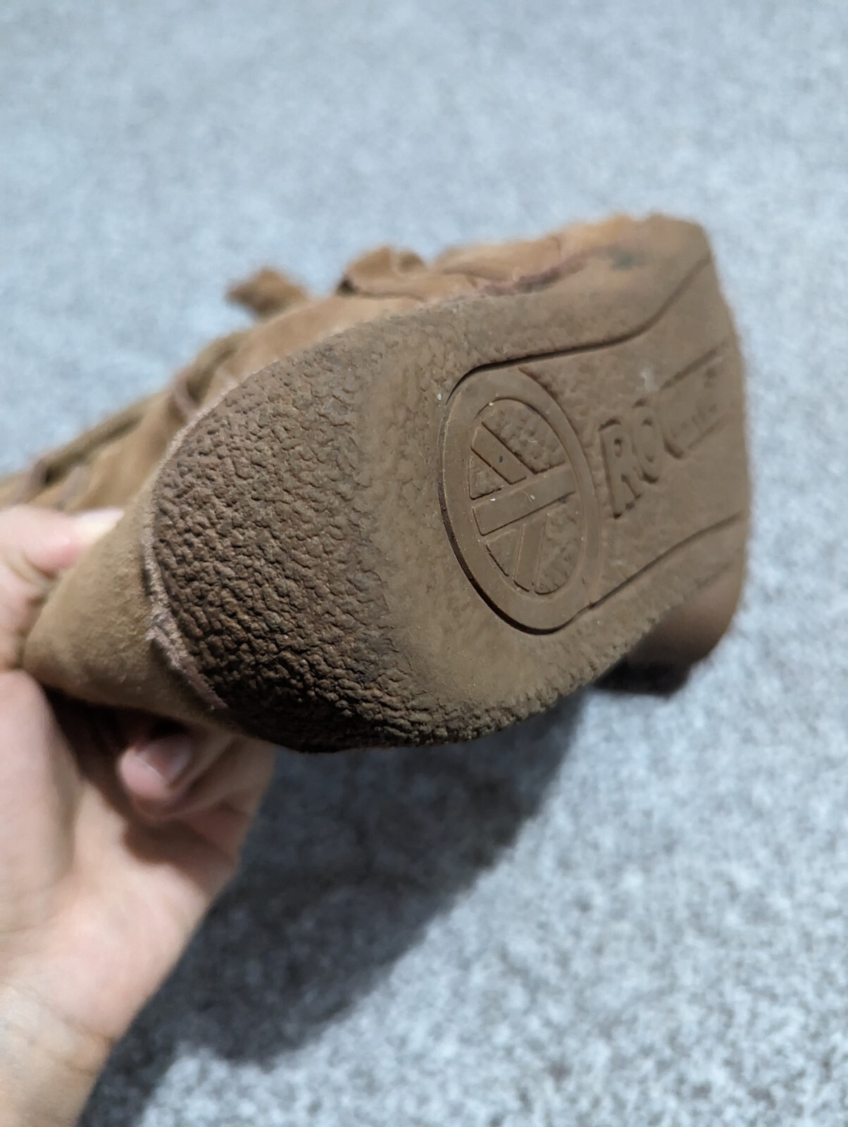 Winter Snow Suede Rocket Dog Boots Size 4 mid calf snow boots lace up