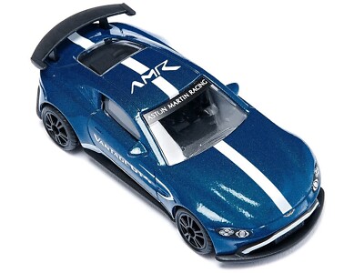 ASTON MARTIN VANTAGE GT4 BLUE DIECAST MODEL CAR BY SIKU 1577 | eBay