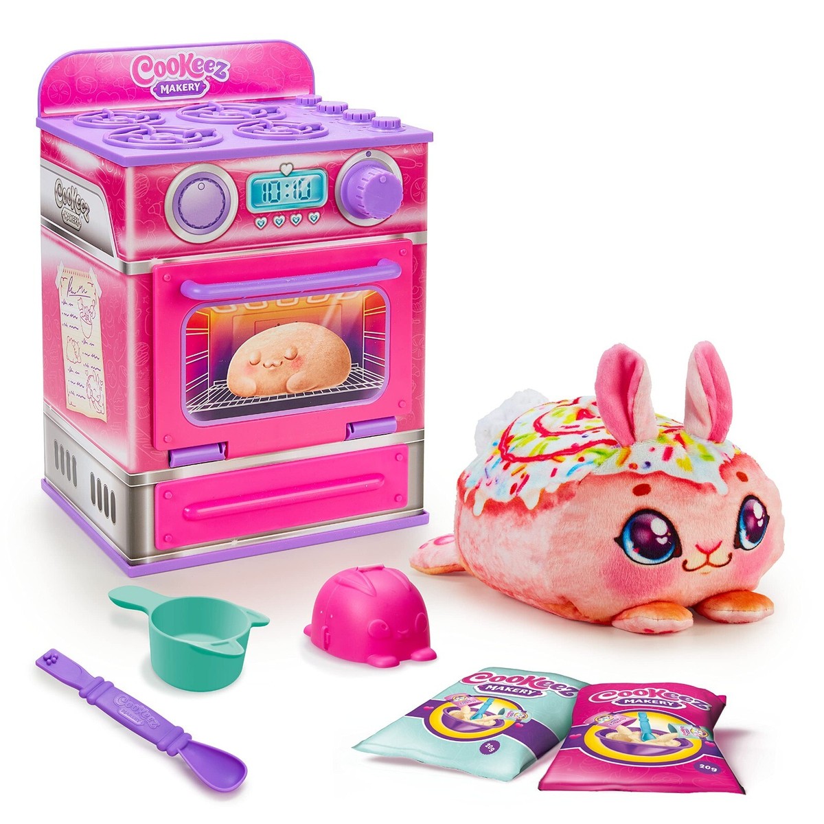 Cookeez Makery Baked Treatz Oven Playset Bread Cinnamon