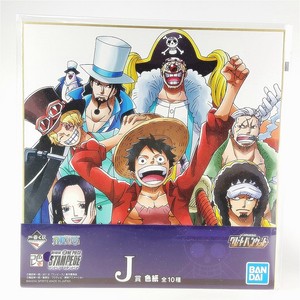 One Piece Stampede Art Shikishi Board Luffy Hancock Buggy Law Smoker 3278a Ebay