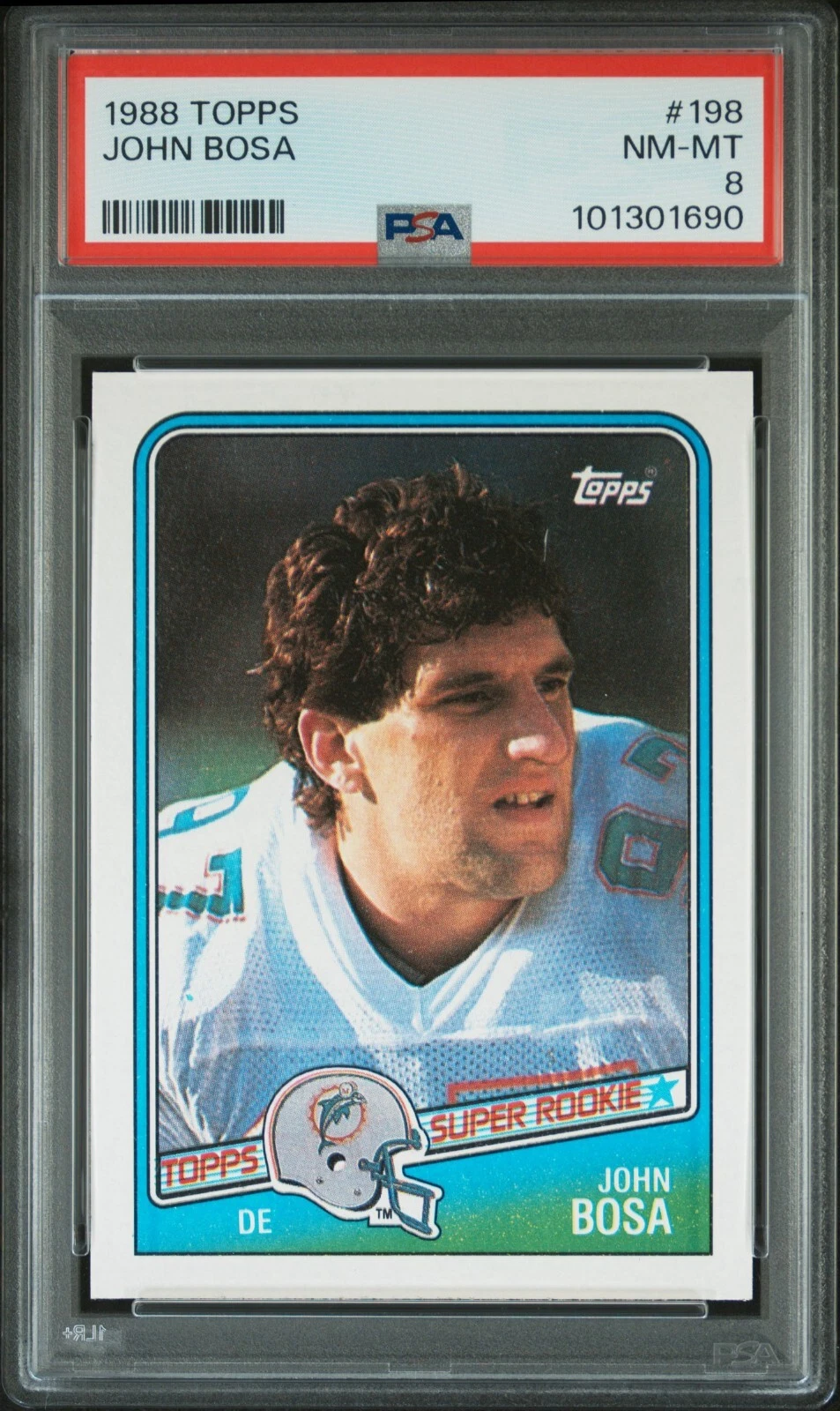 John Bosa trading card