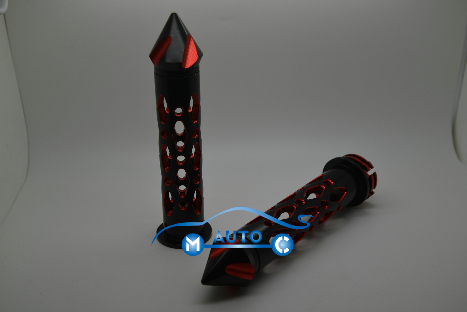 Suzuki Hayabusa Less Than 10,000 Miles Custom 7/8" 22mm Handlebar Grips For Suzuki GSXR1300R Hayabusa All Years - Black Handlebar Grips Hayabusa - Foto 3