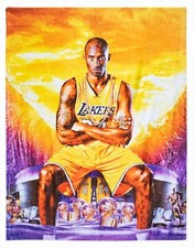 LA Lakers Kobe Bryant 50" x 40" Silky Soft Large Fleece throw Blanket New 