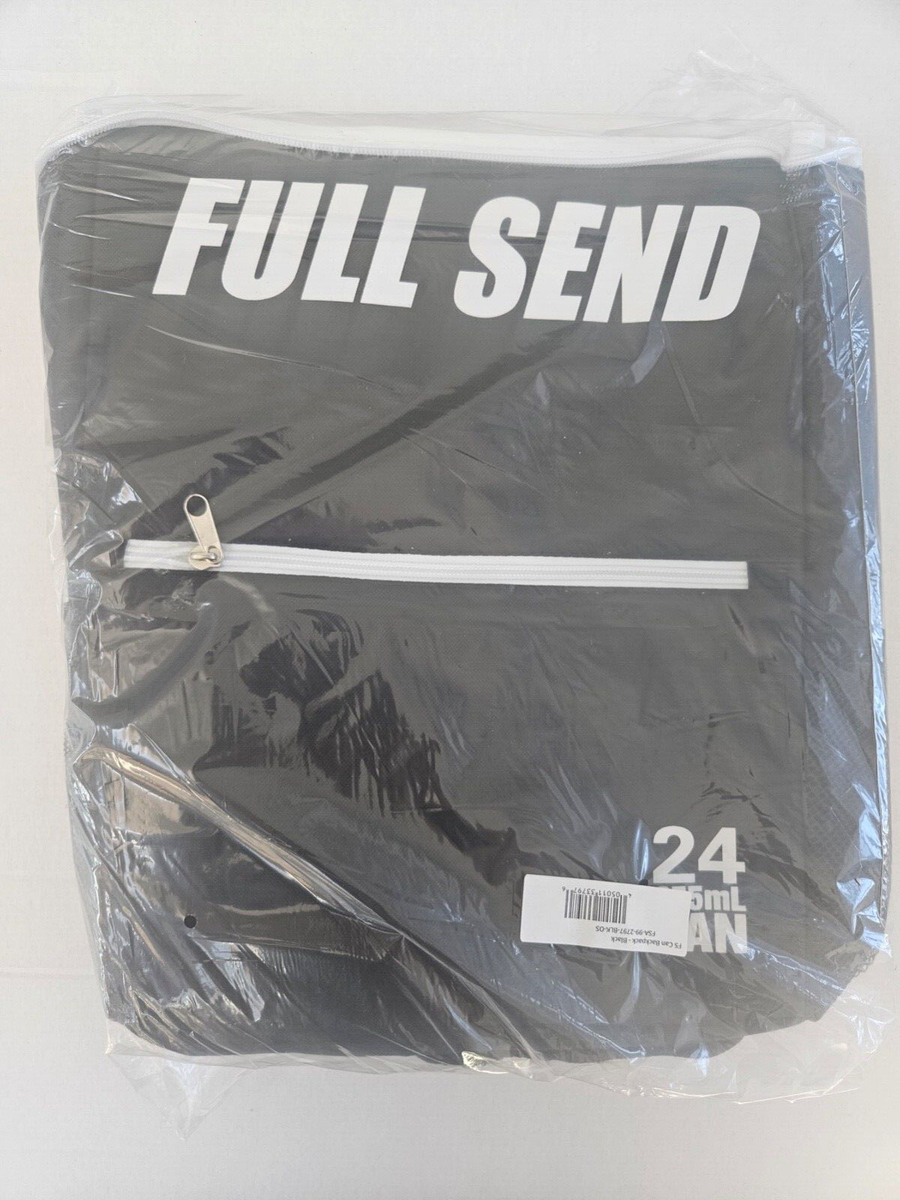 New with Tags Nelk Boys Full Send Black cooler Backpack fits 24
