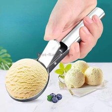ICE CREAM SCOOP STAINLESS STEEL MASH POTATO ICE CREAM SPOON BALL
