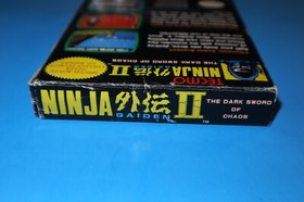NINJA GAIDEN II: THE DARK SWORD OF CHAOS FOR NINTENDO NES COMPLETE & TESTED! NG2