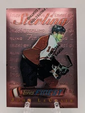 💥 John LeClair 1996 Topps Finest Hockey Sterling Flyers #60 with Protector 
