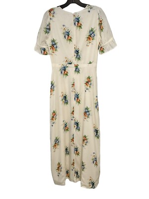 madewell ruffle sleeve maxi dress in classic corsage Madewell Ruffle-Sleeve Maxi Dress in Classic Corsage Size 2 Floral