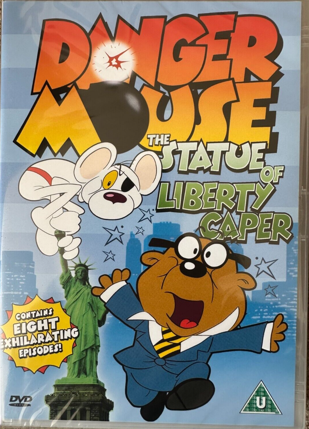 Danger Mouse - The Statue Of Liberty Caper DVD - Region 2 - New & Sealed