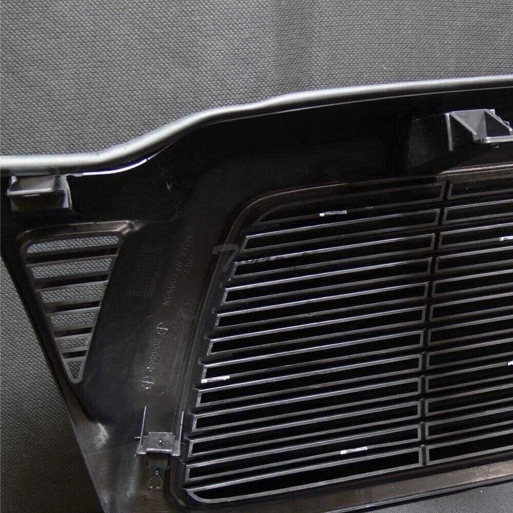 Glossy Black Front Grill Horizontal Billet Complete For 2005-2011 Toyota Tacoma