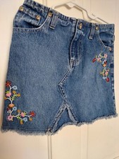 Vintage Girls Jean Skirt