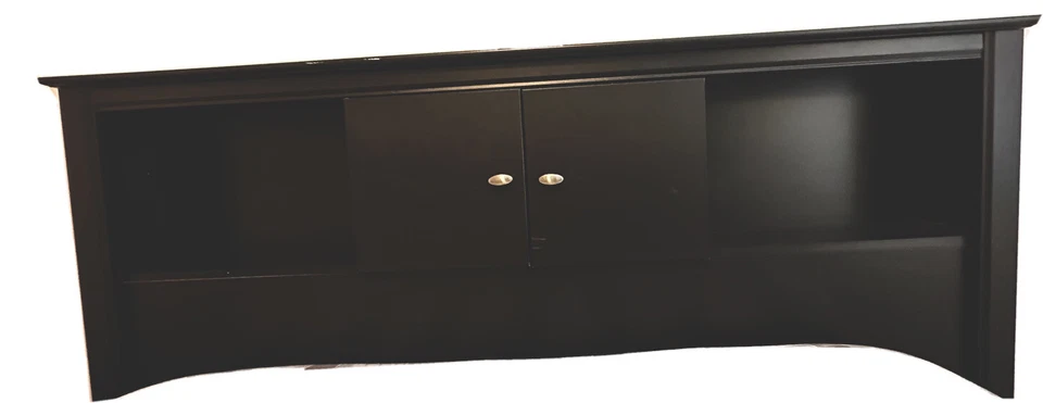 Hillsdale Furniture 2698-492 Full/Queen Bed Headboard W/2 USB Ports - Black Oak - Image 4 of 4