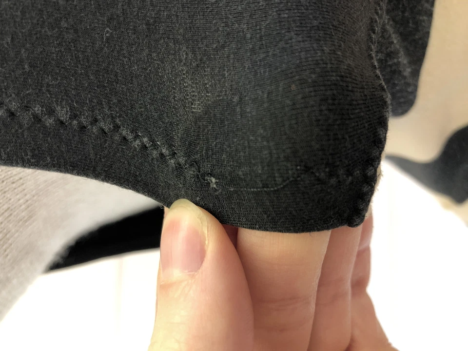 Vestido Bodycon Vintage Anos 90 Jean Paul Gaultier Maille Feminino Listrado Preto - Imagem 4 de 4