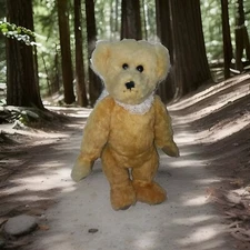 Plush Mohair Hump back Bear by Mary D. Olsen OOAK Fully Jointed Vintage