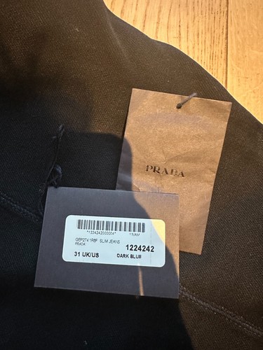 Prada Men's overdyed jean - Picture 11 of 11