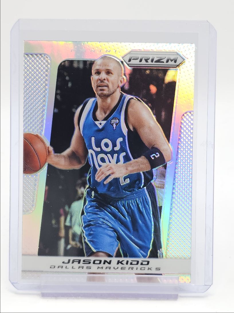 JASON KIDD 2013-14 PANINI PRIZM BASKETBALL SILVER MAVERICKS #255 Q3280