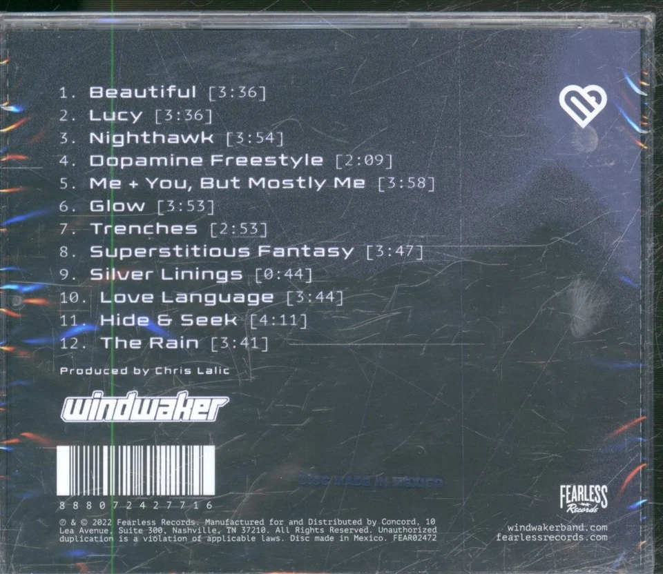 Windwaker Love Language CD USA Fearless 2022 CD. Versiegelt FEAR02472 - Bild 2 von 2