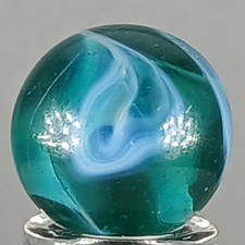 Vintage Davis Swirl Marble .56 Inches Near-Mint Condition Combined Shipping