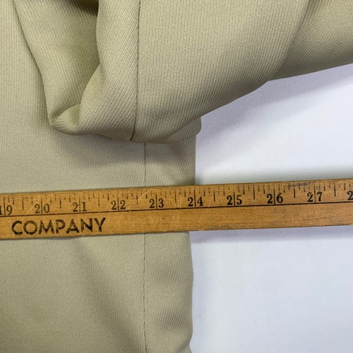 Vintage 70s JCPenney Mens Trench Coat 42 Reg Overcoat Classic Lined True Vintage - Picture 15 of 18