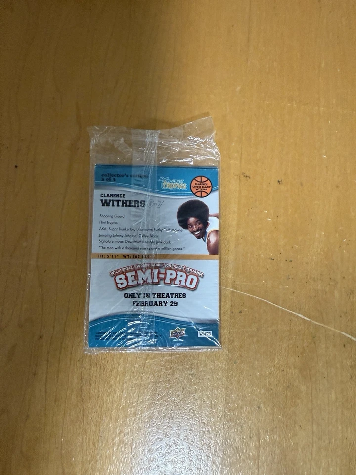 2008 Upper Deck Semi-Pro Basketball Full Set Sealed (3of3) Will Ferrell — 第 2/3 张图片