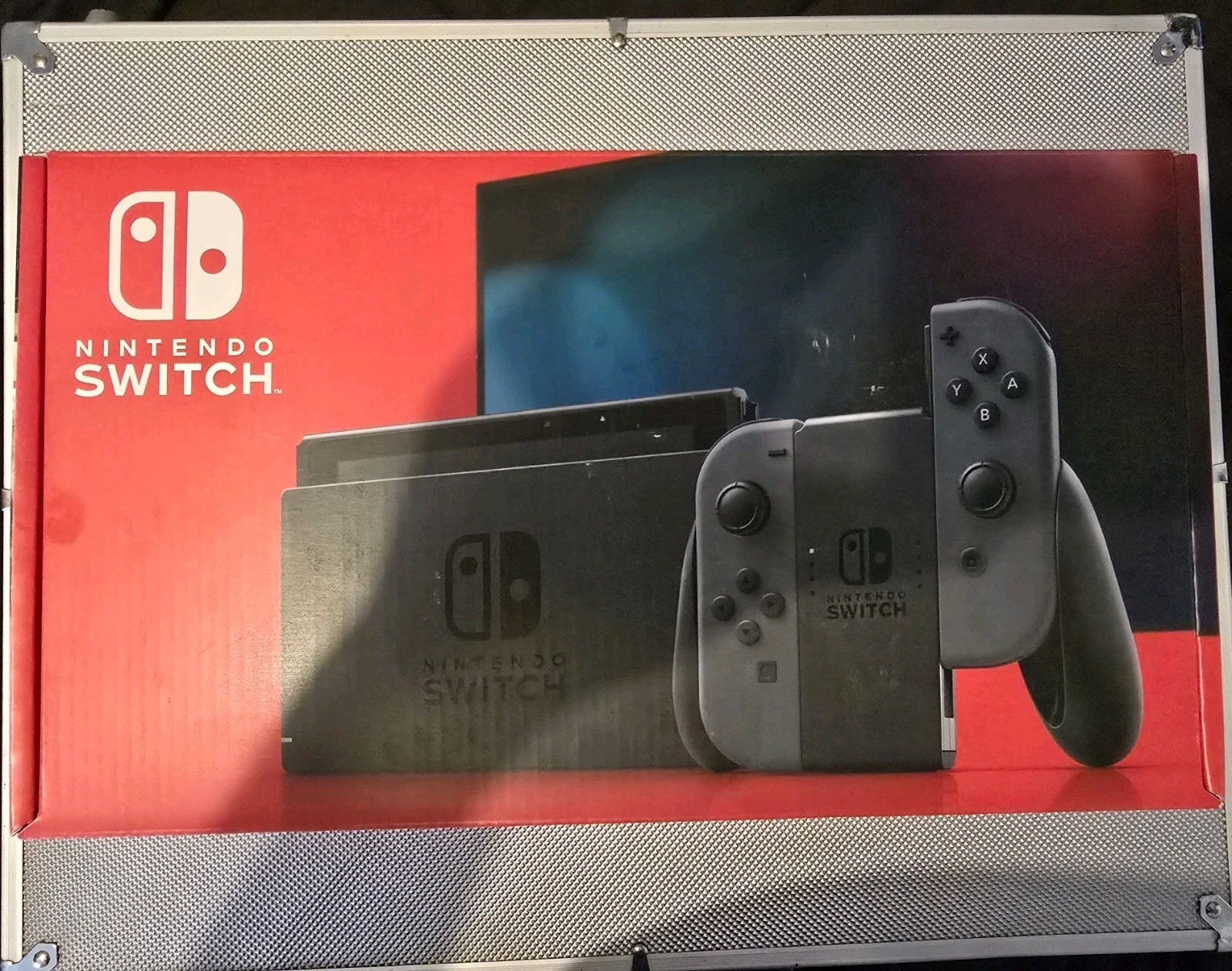 BRAND NEW SEALED Nintendo Switch + Gray Joy Cons 32GB Gaming Console  FAST SHIP 