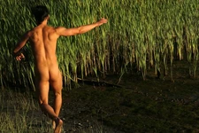 Sunset Dan- Fine Art Photo - 12x18 print/mat- TheHastingsGallery- Free Shipping2