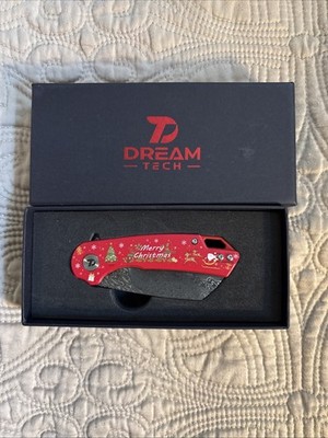 DreamTech D3599CD Christmas  Knife New In The Box