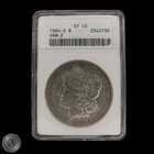 1884-S Morgan Silver Dollar ANACS EF45 (XF45) VAM-2 Old Case -E424